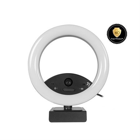 Arozzi Occhio - True Privacy™ Ring Light Webcam